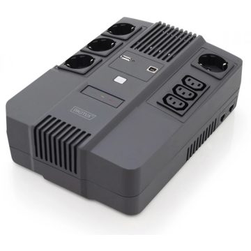 DIGITUS DN-170111 All-in-One UPS 800VA/480W LED