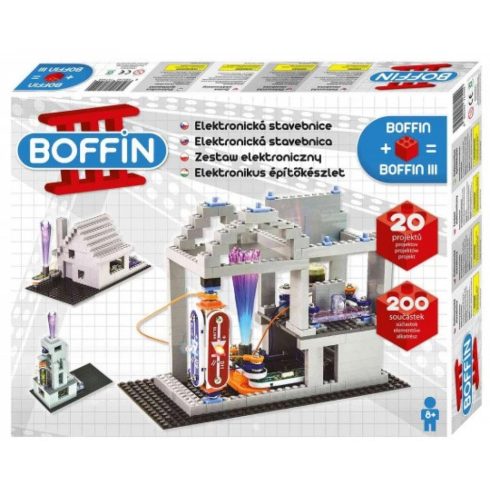 BOFFIN III Kockák elektronikai építőkészlet
