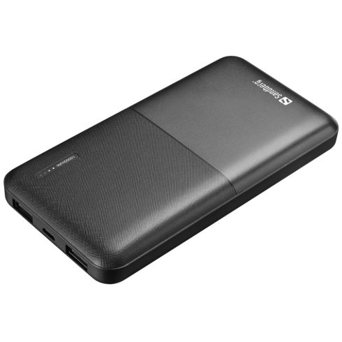 SANDBERG Saver PowerBank 10000mAh fekete