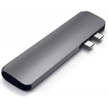 SATECHI Aluminum Type-C Pro Hub Adapter szürke