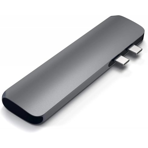 SATECHI Aluminum Type-C Pro Hub Adapter szürke