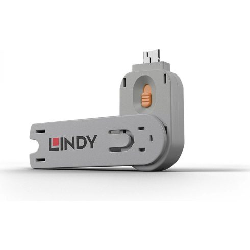 LINDY USB biztonsági kulcs narancs