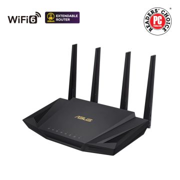   ASUS RT-AX58U v2 AX3000 Mbps Dual-band WiFi 6 gigabit AiMesh OFDMA Wi-Fi router
