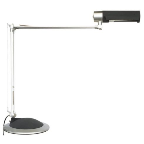 MAUL 8215095 Asztali lámpa energiatakarékos "Office" fekete-ezüst