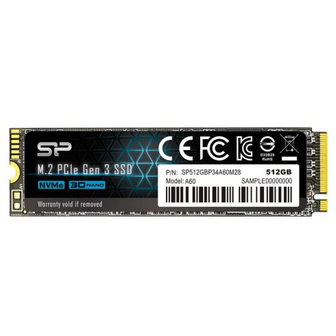 SILICON POWER 512GB A60 M.2 2280 SP512GBP34A60M28