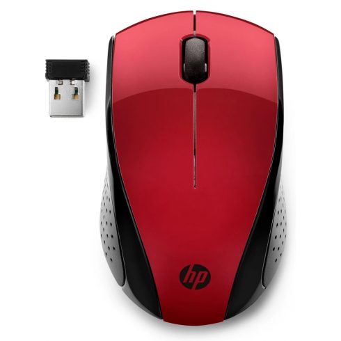 HP Wireless Mouse 220 piros