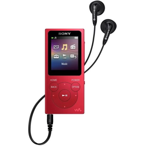 SONY NW-E394 piros