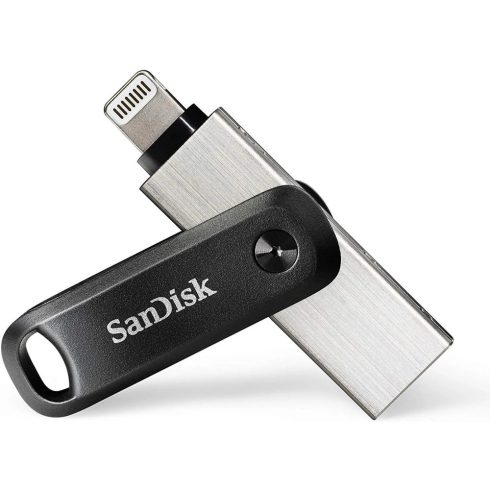 SANDISK iXpand Flash Drive Go 256GB USB 3.0 + Lightning Ezüst-Fekete