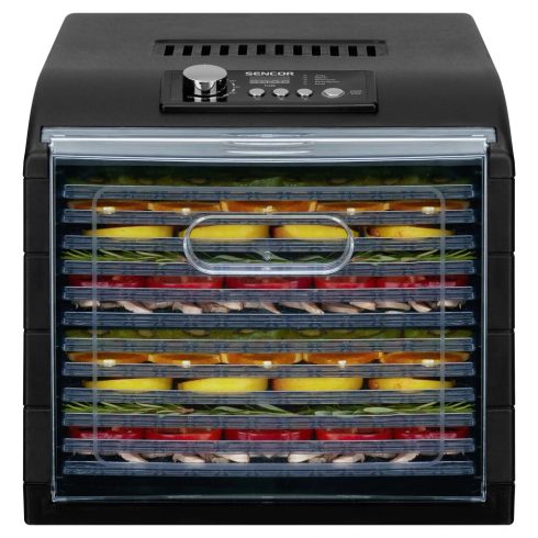 SENCOR SFD 6600BK aszalógép fekete