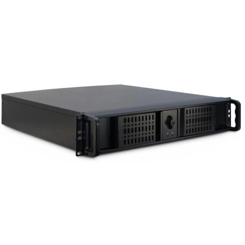 INTER-TECH 2U 2098-SK - Classic 19" Rack with a lot of space for different drives