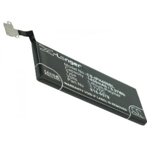 CAMERON SINO X-Longer iPhone 4s utángyártott akkumulátor 1450mAh 3.7V