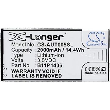   CAMERON SINO X-Longer Asus PadFone X Mini 4.5 utángyártott akkumulátor 2000mAh 3.8V