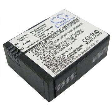   REALPOWER GDB002MX GoPro 3.7V 1180mAh utángyártott akku Li-ion