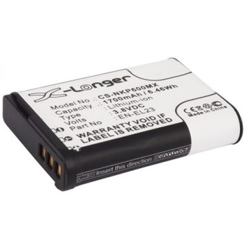   REALPOWER NKP600MX Nikon 3.8V 1700mAh utángyártott akku Li-ion