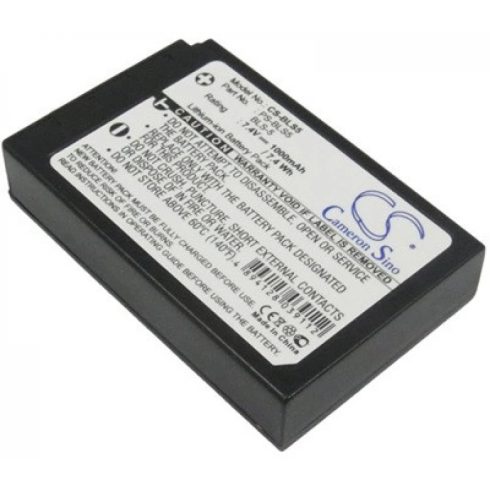 REALPOWER BLS5 OLYMPUS 7.4V 1000mAh utángyártott akku Li-ion
