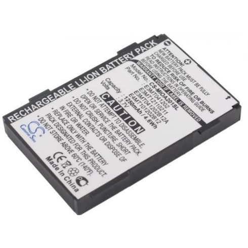 CAMERON SINO Mitac E3MT041202/E3MT12110211/E3MT041202B12A utángyártott akkumulátor 1250mAh 3.7V