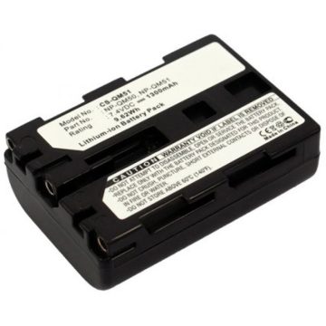 REALPOWER QM51 Sony 7.4V 1300mAh utángyártott akku Li-ion