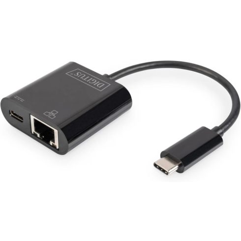 DIGITUS DN-3027 USB 3.1 Type C UTP Átalakító 15cm 1Gbps fekete