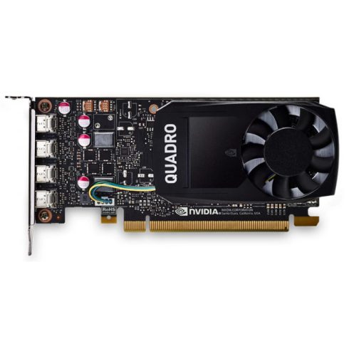 PNY VCQP1000DVIV2-PB Quadro P1000 4GB GDDR5 v2 PCIE