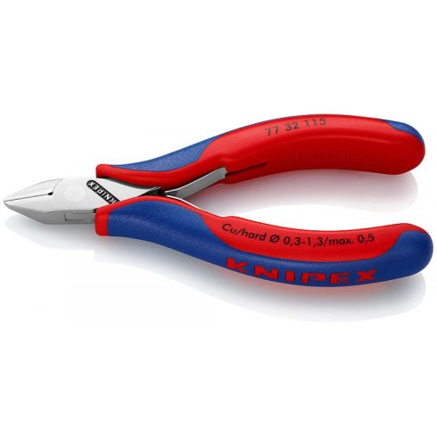 KNIPEX 77 32 115 Oldalcsípő fogó 115 crom 2K nyéllel