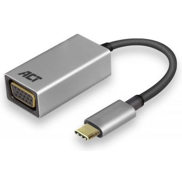   ACT CONNECTIVITY USB 3.0 VGA/D-Sub Átalakító Szürke 12cm AC7000