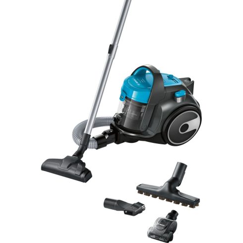 BOSCH BGS05X240 Serie 2 Porzsák nélküli porszívó türkiz / szürke