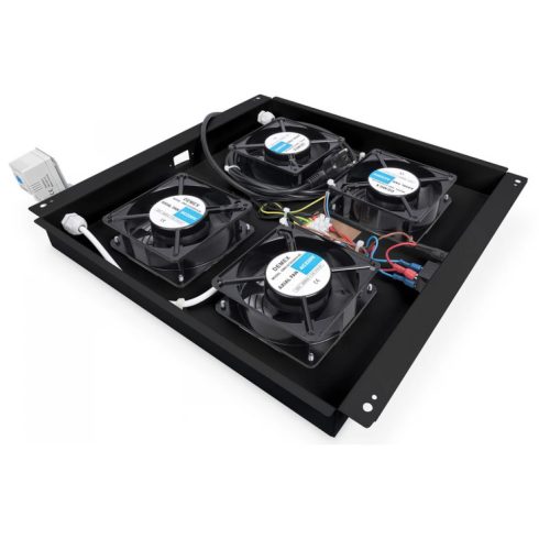 DIGITUS DN-19 FAN-4-B-N Roof Cooling Unit for Unique Network Cabinets & Dynamic Basic Network