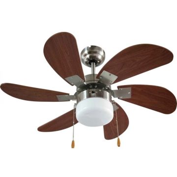 TOO FANC-76-300-WOOD mennyezeti ventilátor barna-ezüst