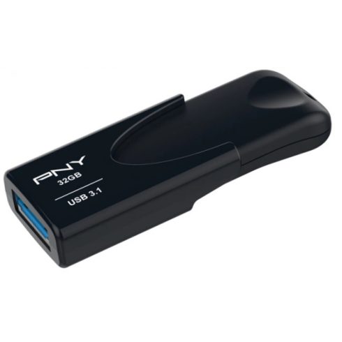 PNY Attaché 4 32GB USB 3.1 Fekete