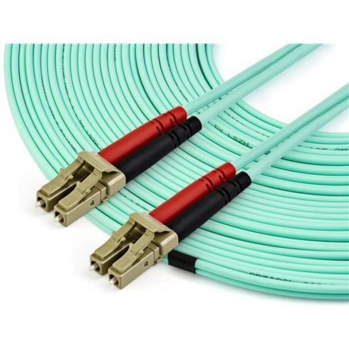STARTECH Fiber Optic LC Összekötő Kék 15m A50FBLCLC15