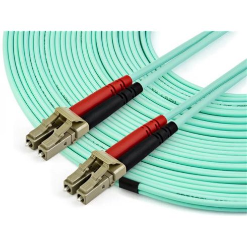 STARTECH Fiber Optic LC Összekötő Kék 15m 450FBLCLC15