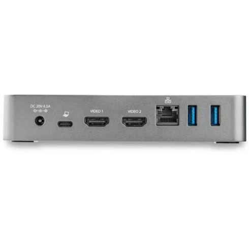 STARTECH USB-C Dock - Dual Monitor 1080p HDMI Laptop Docking Station - 60W Power Delivery