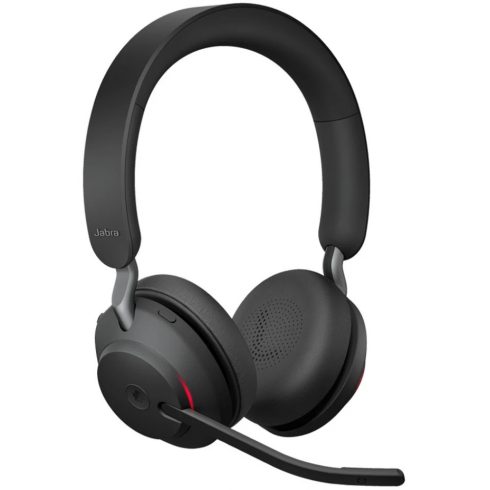 JABRA Evolve2 65 USB-C MS fekete