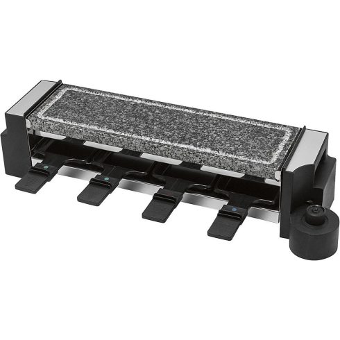 CLATRONIC RG 3678 Raclette Grill 2x600 W ezüst / fekete