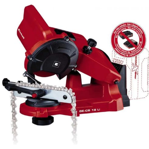 EINHELL GE-CS 18 Li-Solo Akkus fűrészlánc élező gép- akku és töltő nékül
