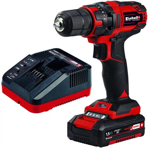 EINHELL TC-CD 18/35 Li - Akkus fúró-csavarozó + 1x1.5Ah akkumulátor
