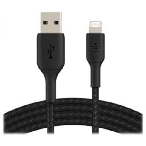 BELKIN USB Lightning Töltő/adatkábel Fekete 3m CAA002BT3MBK