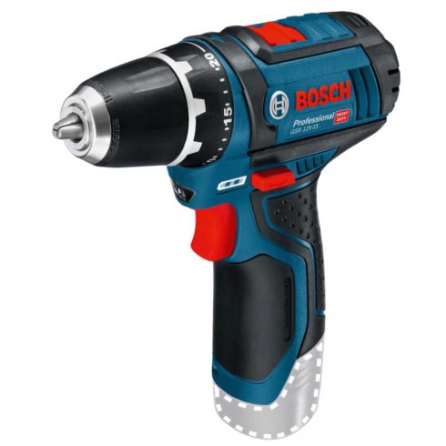 BOSCH GSR 12V-15 Professional akkus fúrócsavarozó - akku és töltő nélkül