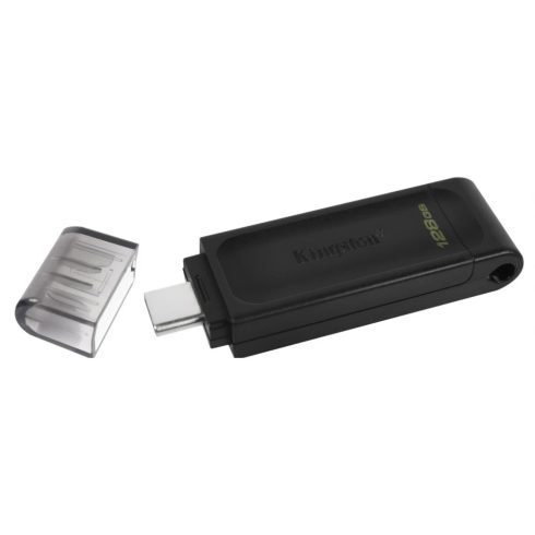 KINGSTON DataTraveler 70 128GB USB 3.0 Type C Fekete
