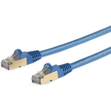 STARTECH UTP CAT6A Összekötő Kék 7.5m 6ASPAT750CMBL
