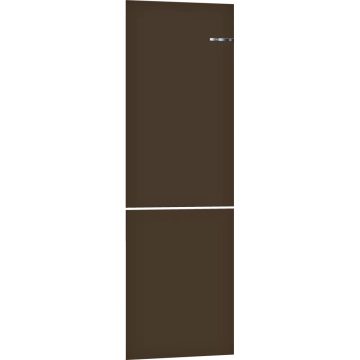   BOSCH - csak ajtófront - KSZ1AVD00 Serie 4 Cserélhető színes ajtófront Vario Style alul fagyasztós hűtőkészülékhez 186x60cm Espresso barna