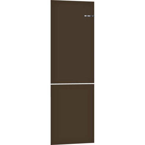 BOSCH - csak ajtófront - KSZ1AVD00 Serie 4 Cserélhető színes ajtófront Vario Style alul fagyasztós hűtőkészülékhez 186x60cm Espresso barna