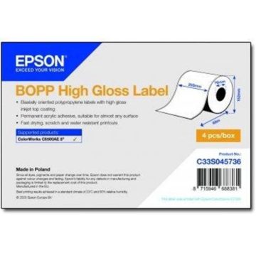 EPSON S045736 BOPP High Gloss Label