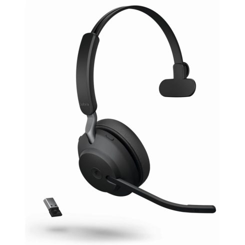 JABRA Evolve2 65 MS USB-A Mono fekete