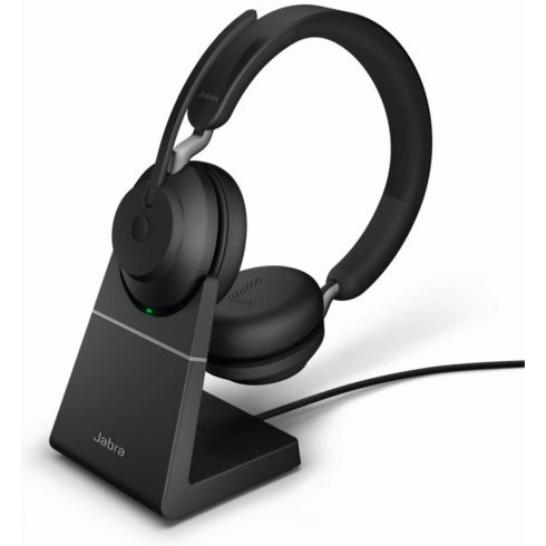 JABRA Evolve2 65 UC USB-A + Link380A fekete