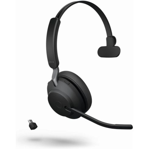 JABRA Evolve2 65 UC USB-C Mono fekete