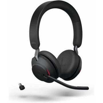 JABRA Evolve2 65 UC USB-C fekete