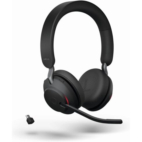 JABRA Evolve2 65 UC USB-C fekete