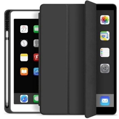 ZONE Smart Case iPad 10.2 (2019) mappa tok Pencil tartóval fekete