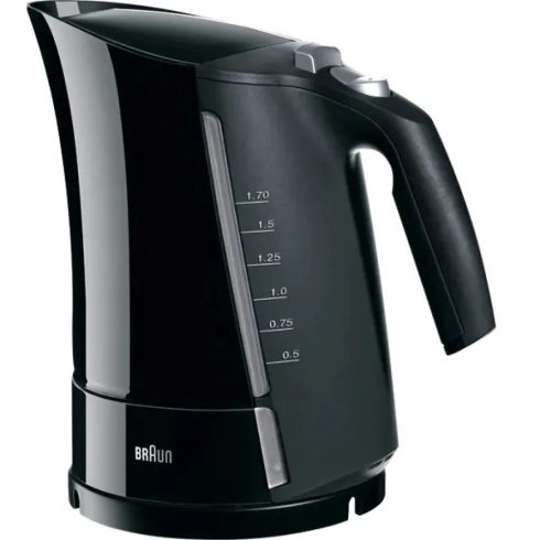 BRAUN WK 500 Multiquick 5 Vízforraló 3000W 1.7L fekete